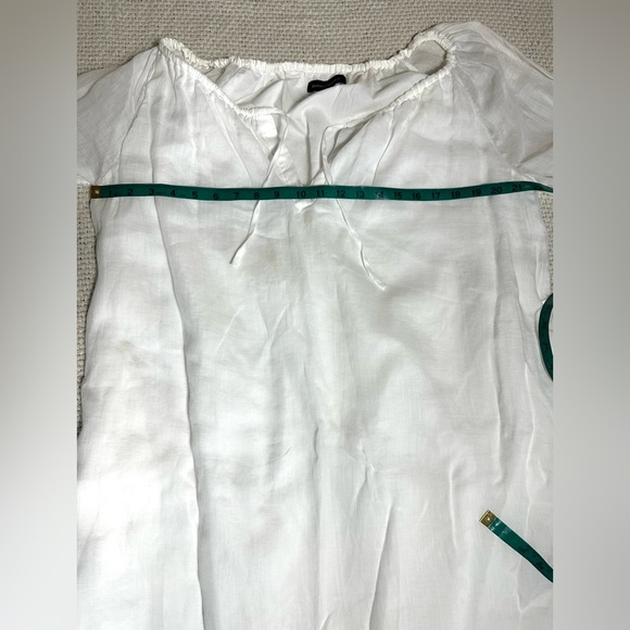 Banana Republic Simplistic Eco-Friendly 100% Ramie Dress - Size Small - Picture 10 of 11